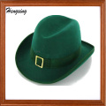 Sombreros verdes de Fedora